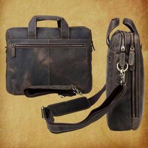 High Quality Genuine Leather Bag / Rugged Leather..