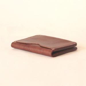 Handmade Leather Card Case / Minimal Leather..