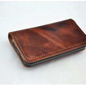 Leather iPhone case / iphone wallet..