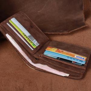 Handmade Leather Wallet / Leather Wallet / Wallet..