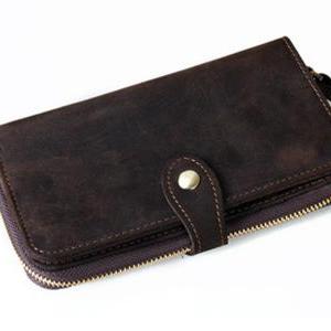 Handmade Genuine Leather wallet / m..