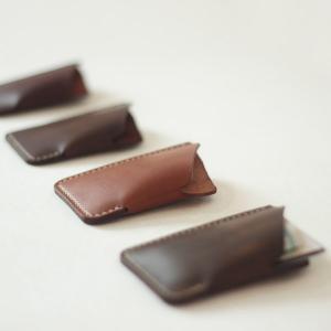 Simple Genuine Leather Wallet / Slim Card Holder /..