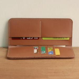 Handmade Genuine Leather Wallet / Iphone Wallet /..