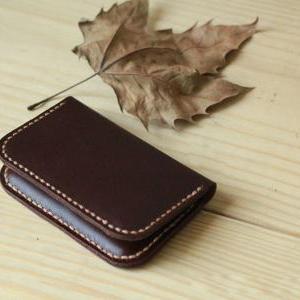 Handmade Leather Card Case / Slim C..