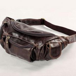 High quality cowhide leather pocket..