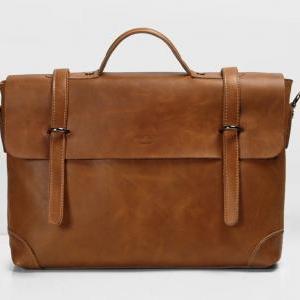 15"rugged Genuine Leather Laptop..