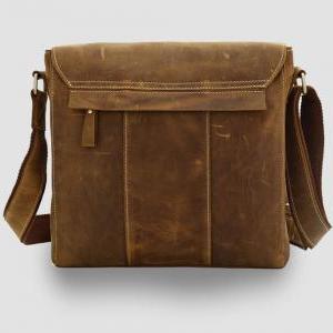 Leather Briefcase / IPad Bag / Messenger / Laptop / Men's Bag In Retro ...