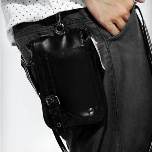 Shoulder Bags Pocket In Black / Men Bags / Fanny..