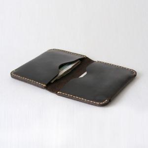 Slim Leather Wallet, Leather Card C..