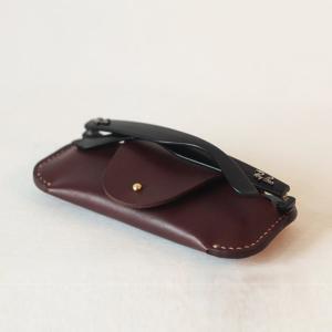 Handmade eyeglass case , Leather Su..