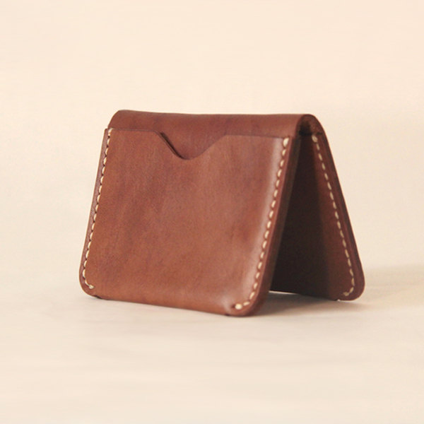 leather wallet card case