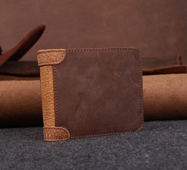 Handmade Leather Wallet / Leather Wallet / Wallet For Men / Minimalist Wallet / Business Wallet / Mens--t79