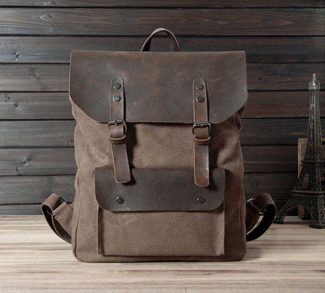Backpack In Brown / Briefcase / Backpack / Messenger / Laptop / Men's Bag / Women's Bag / Travel Bag / Handbag / Shoulder