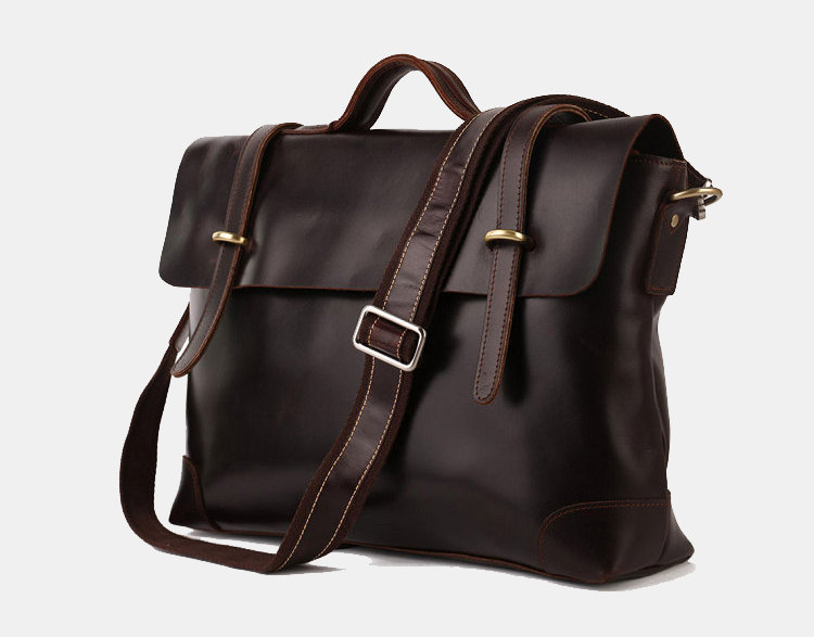 High Quality Genuine Leather Bag / Leather Briefcase / Messenger /laptop / Men's Bag --y29