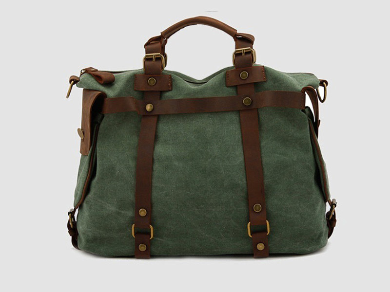 Fashion Messenger bag in Green / Briefcase / Messenger / Laptop / Men's Bag / Women's bag / travel bag / handbag / shoulder bag--T021